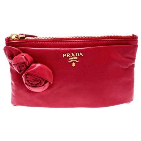 prada clutch white|Prada clutch vintage.